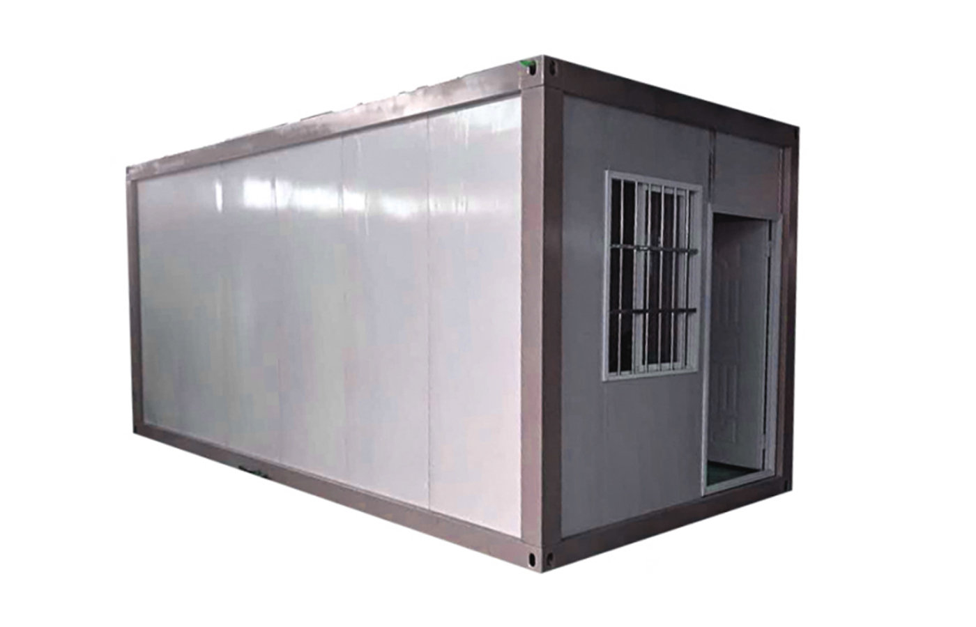 Rumah Kontainer Paket Datar Pracetak Portabel 20 kaki Kantor hemat biaya Rumah Kontainer Paket Datar Pracetak Portabel 20 kaki Kantor hemat biaya